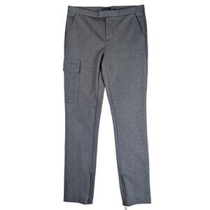 ATM Pointe Slim Trouser Pants with Cargo Pocket Gray Size 0